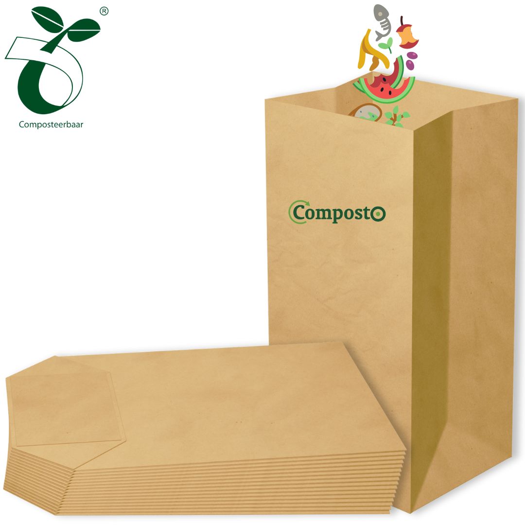 Composto composteerbare zakken GFT 140 liter